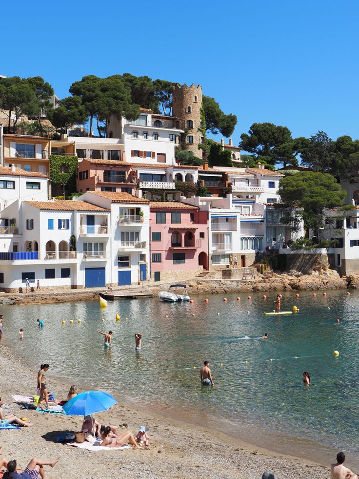 Tamariu cove on the Costa Brava
